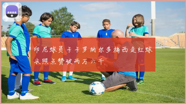 印尼球员卡卡罗纳尔多梅西走红球衣照点赞破两万六千